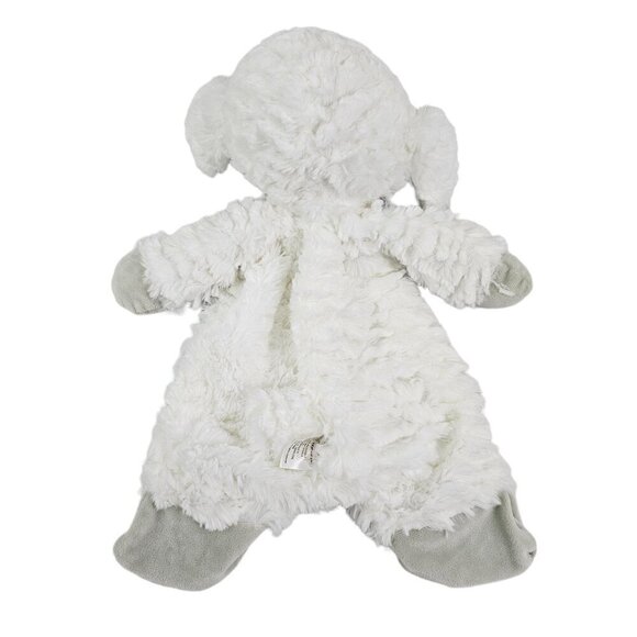 Baby Ganz Sleepy Sheep Flat-A-Pat 16” White Security Cuddle Blanket Lamb Lovey - Picture 10 of 12